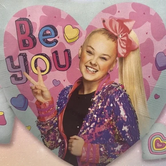 JoJo Siwa Nickelodeon 37” Inch Foil Balloon “Be You” Fill with Helium or Air - Picture 3 of 4